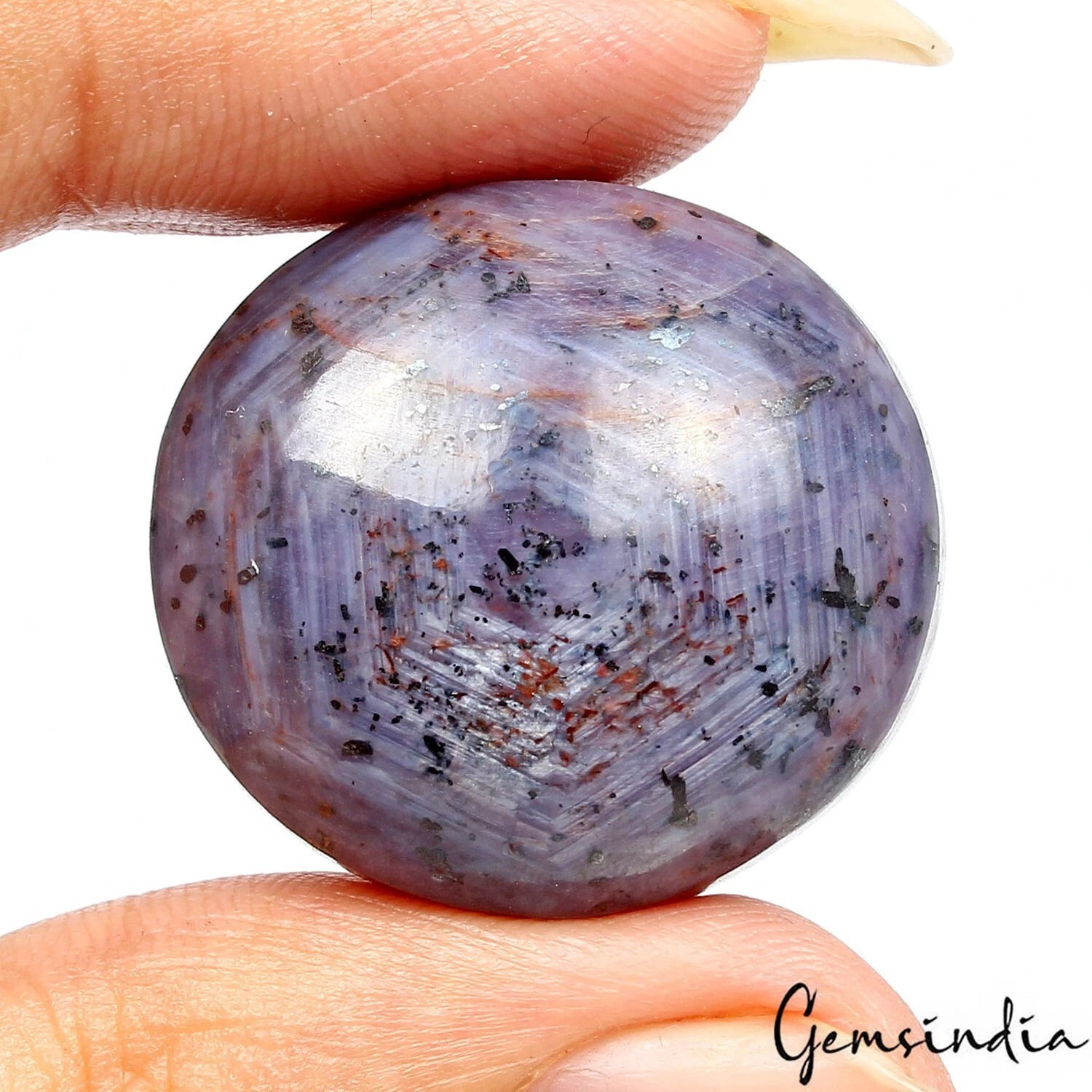 102 Ct Oval Cabochon Cut Certified Star Ruby Untreated Gemstone Appraisal $58360