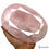 Thumbnail: 2.5 Kilo Rose Quartz Huge Oval Cut Untreated Polished Pink Gemstone w/ Stand