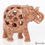 Thumbnail: Hand Carved 1170 Ct Soapstone Trunk Up Elephant Animal Figurine/Sculpture/Decor