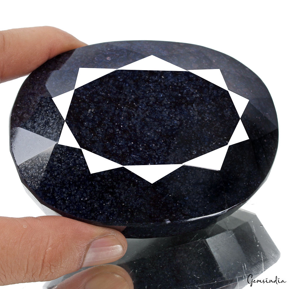 2850 Ct Natural Blue Sapphire Oval Faceted Museum Size Earth Mined Huge Gemstone