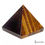 Thumbnail: 850 Ct Top Natural Brown Tiger Eye Point Pyramid Chakra Meditation Energy Stone