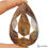 Thumbnail: 1330 Cts Natural Untreated Brown Sapphire Huge Size Pear Faceted Cut Loose Gem