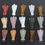 Thumbnail: 15Pc Healing Crystal Carved Pocket Gemstone Guardian Peace Angel Figurines Reiki