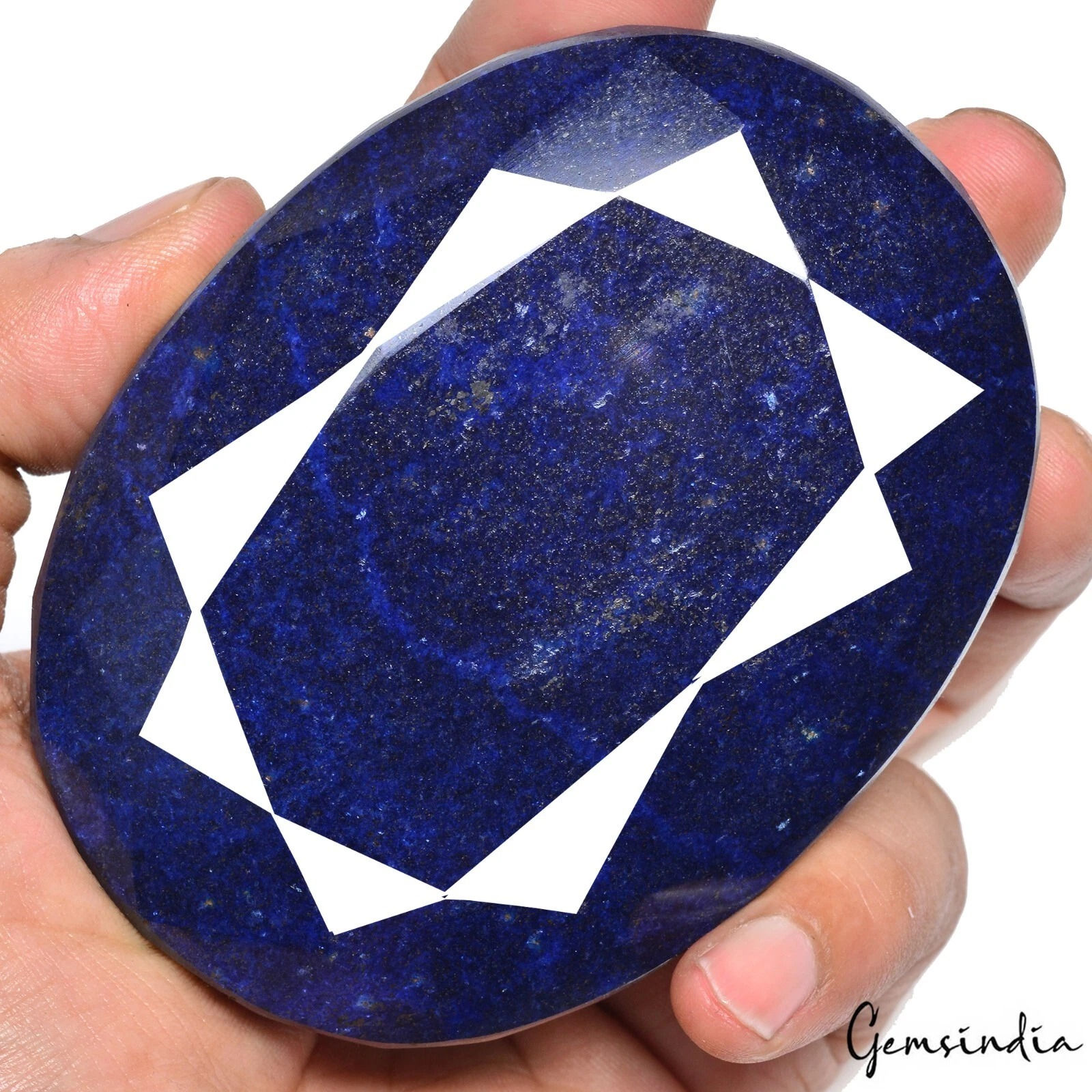 Museum Size 2600 Cts Natural African Blue Sapphire Oval Faceted Huge Loose Gem