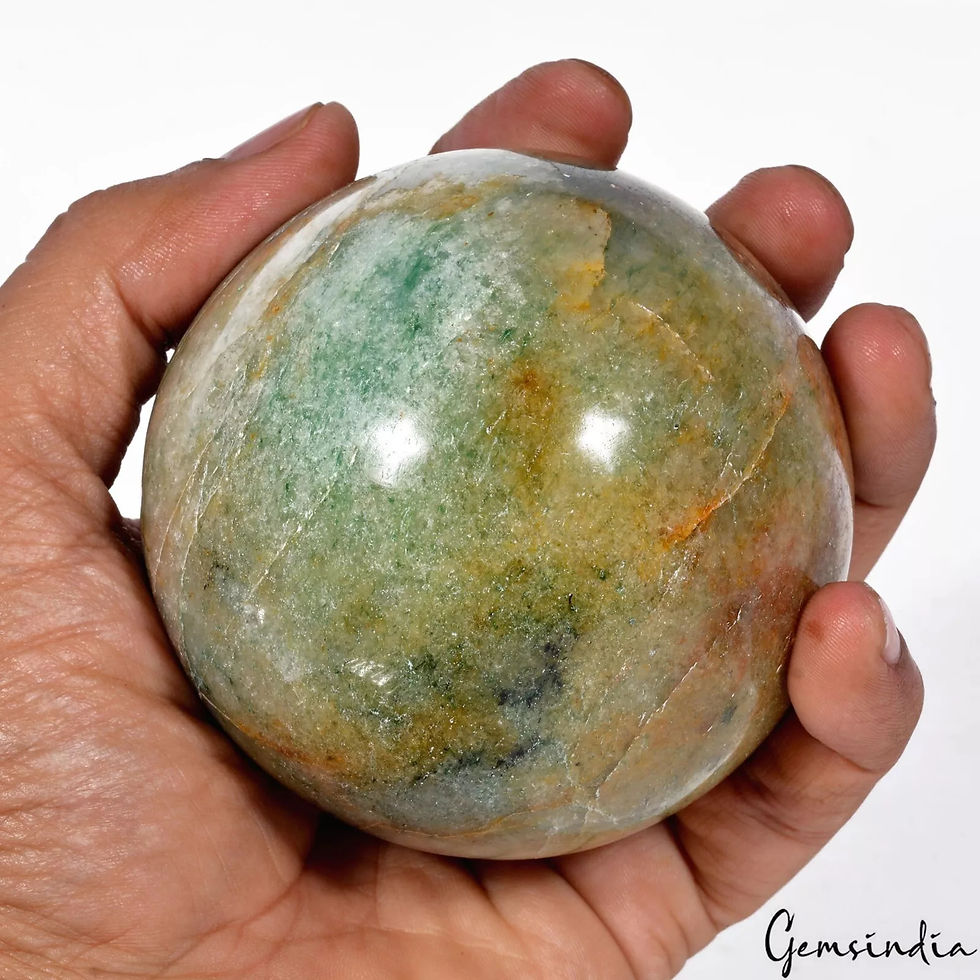 3575 Ct Natural Aventurine Crystal Healing Mineral Reiki Meditation Sphere Gem