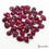 Thumbnail: Certified 230 Cts/40 Pcs Natural Dark Red Ruby Pear Cut Loose Gems For Jewelry