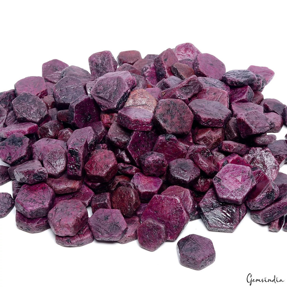 Miniatura: 5 Kg Natural Red Ruby Rough 18-60mm Huge Loose Wholesale Raw Uncut Gemstones Lot