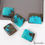 サムネイル： 5 Pcs Natural Turquoise Top Quality 21-26mm Cabochon Untreated Loose Gemstones