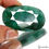 Thumbnail: 230 Cts Natural Green Emerald Oval Cut Loose Earth mined Brazil Huge Gemstone