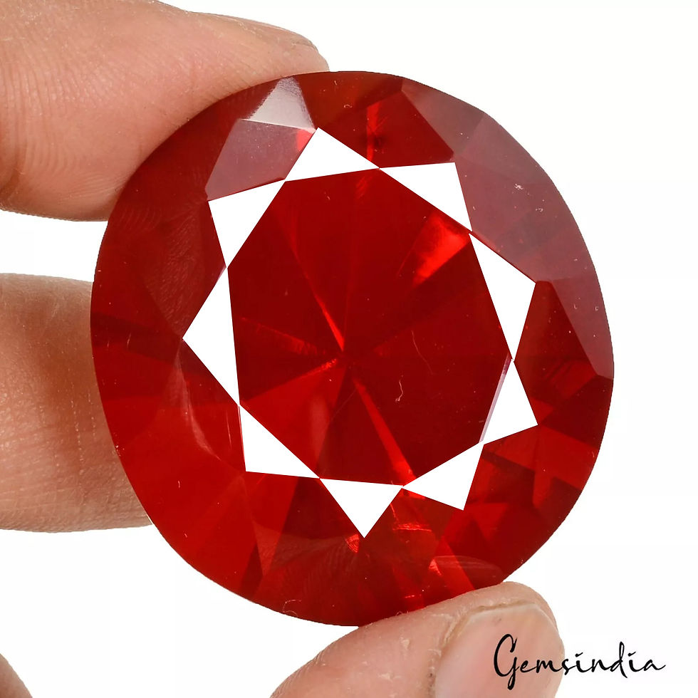 158.65 Cts Hydro Pigeon Blood Red Ruby Uneven Round Eye Catching Gem For Pendant