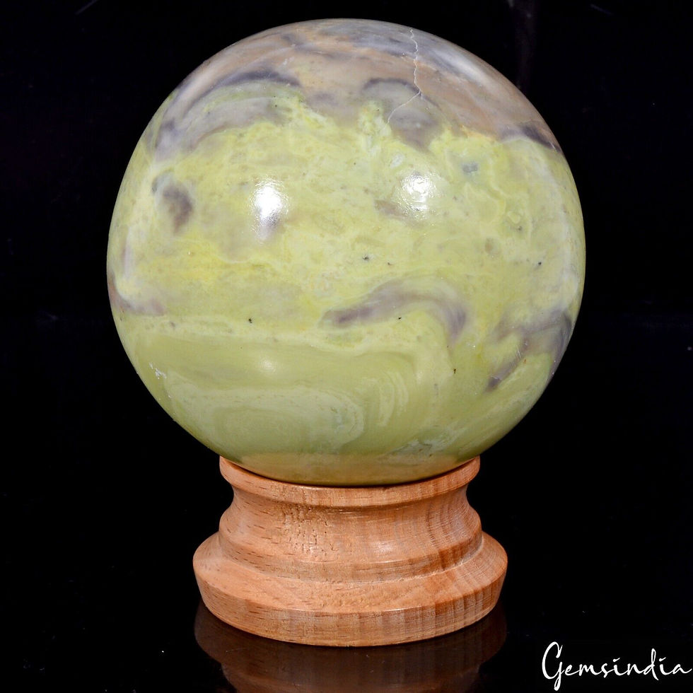 Miniatura: 2950 Cts Natural Chrysoprase Gemstone Sphere Crystal /Reiki Healing Mineral ~ 3"