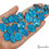 Thumbnail: 460 Ct/19 Pcs Natural USA Blue Green Turquoise Mix Cab Loose Wholesale Gemstones