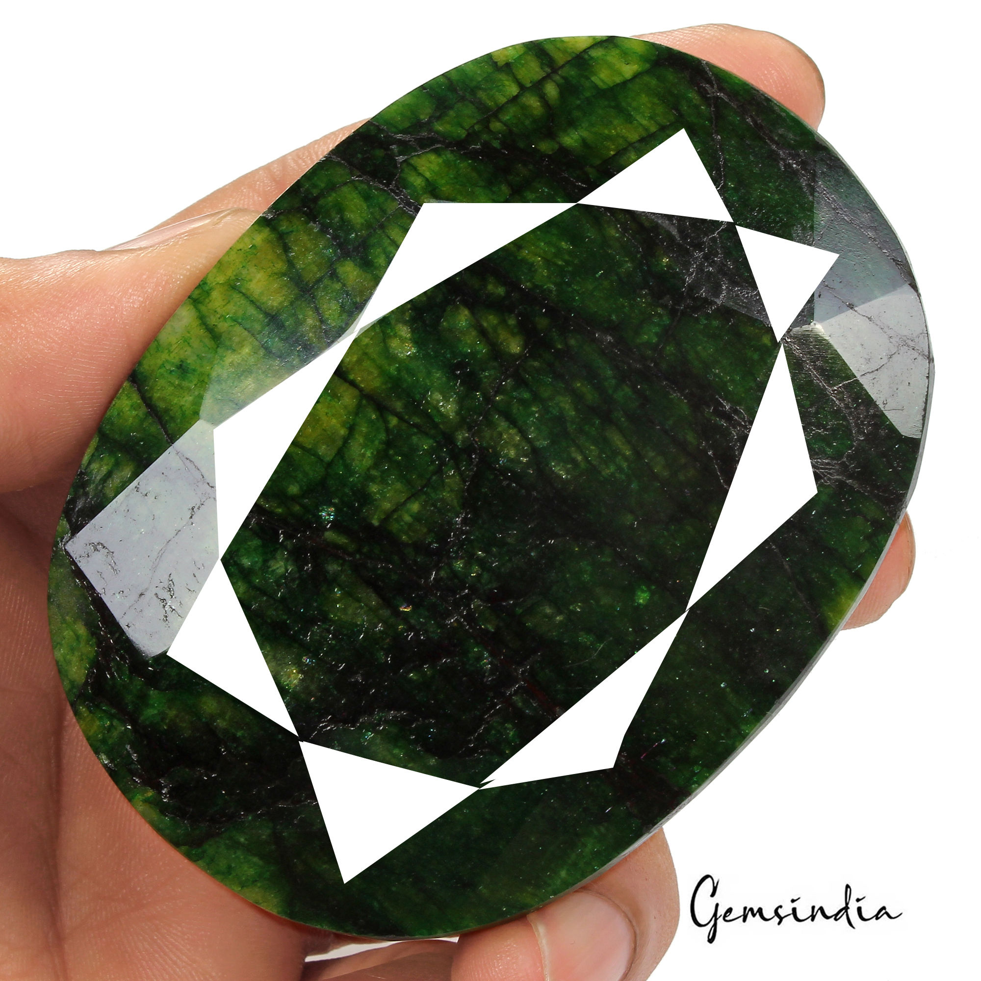 1200 Cts Natural Green Emerald Oval Cut Huge Earth mined Museum Size Gemstone