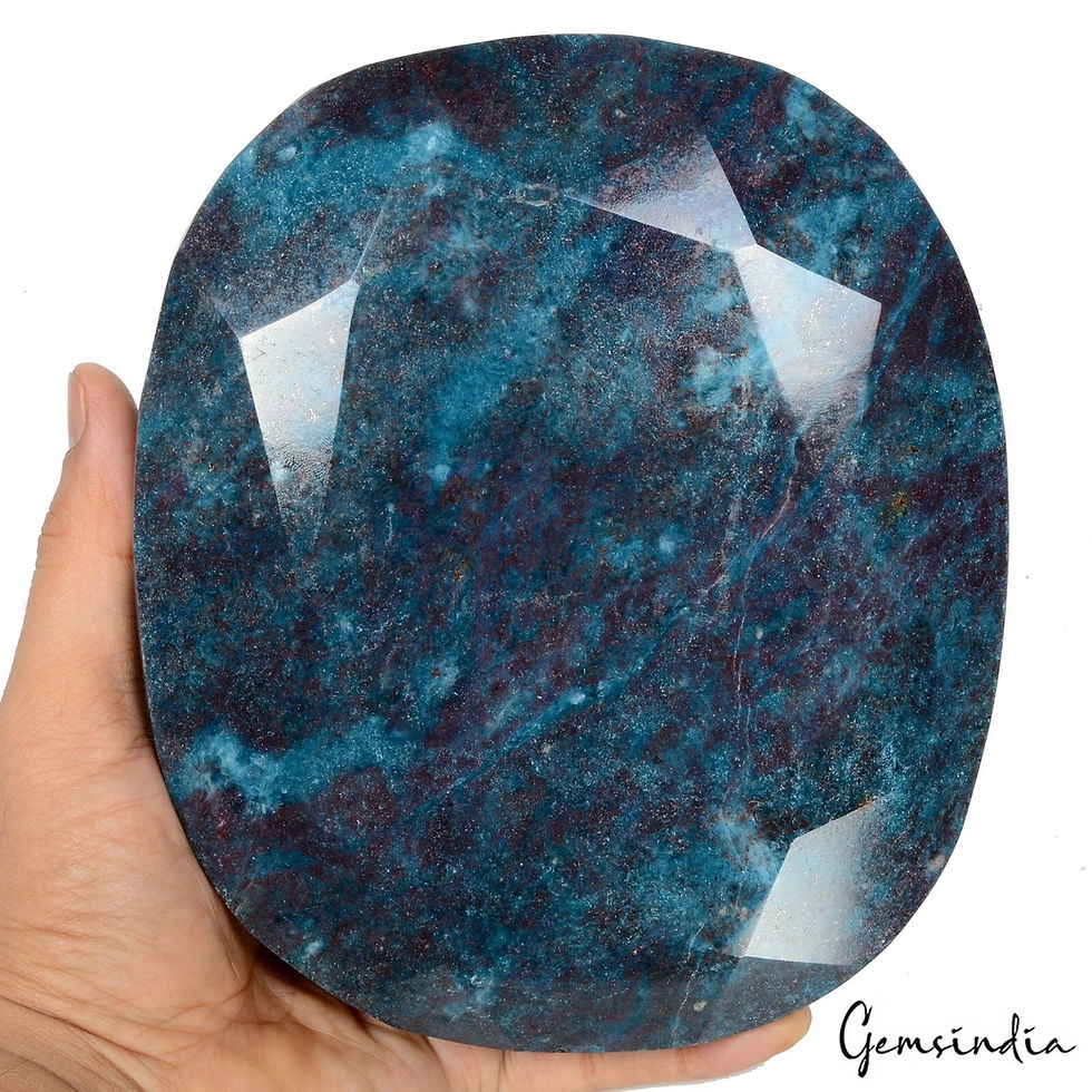 Miniature : 21000 Cts Natural Untreated Bi Color Ruby Kyanite Oval Cut Huge Museum Size Gem