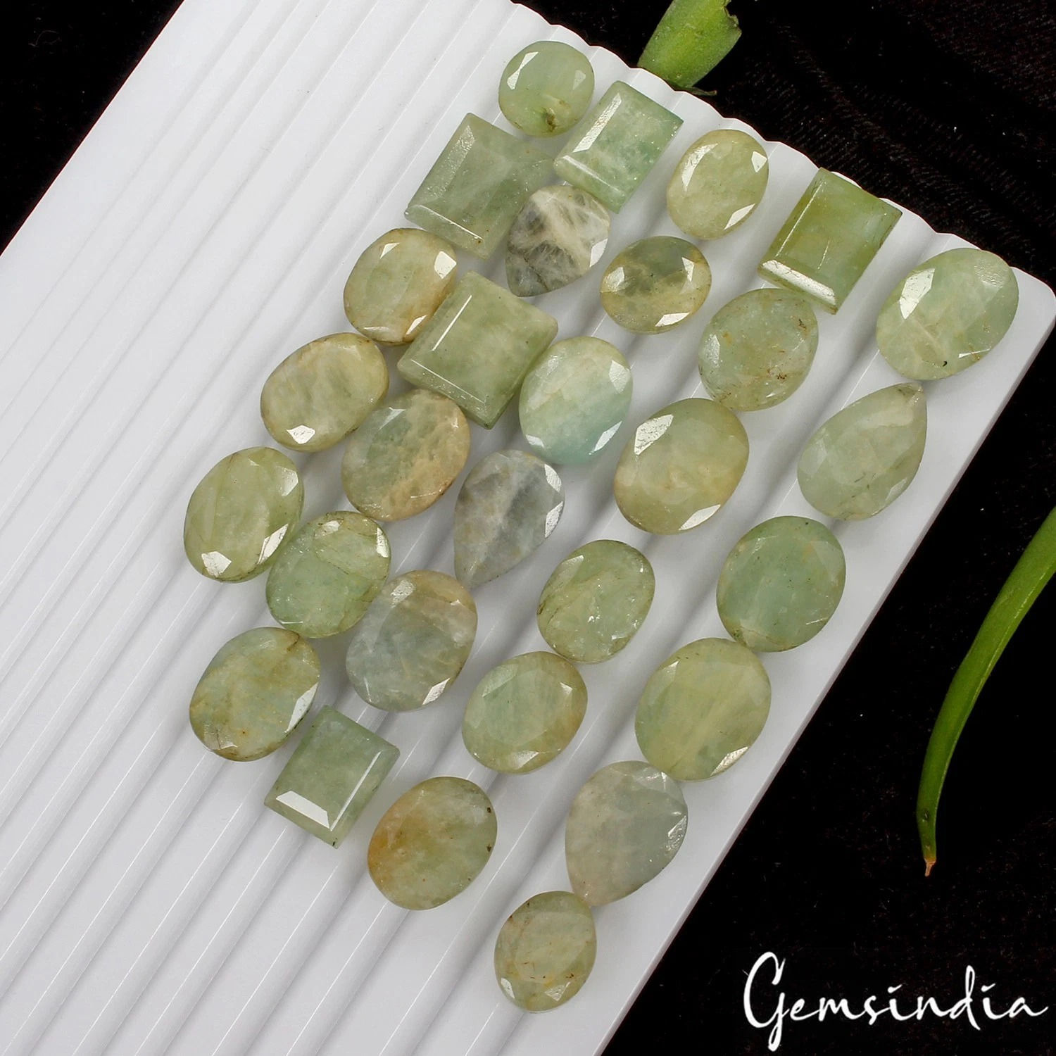 420 Ct Natural Beryl Aquamarine Mix Cut Faceted Loose Gemstone Lot For Jewelry