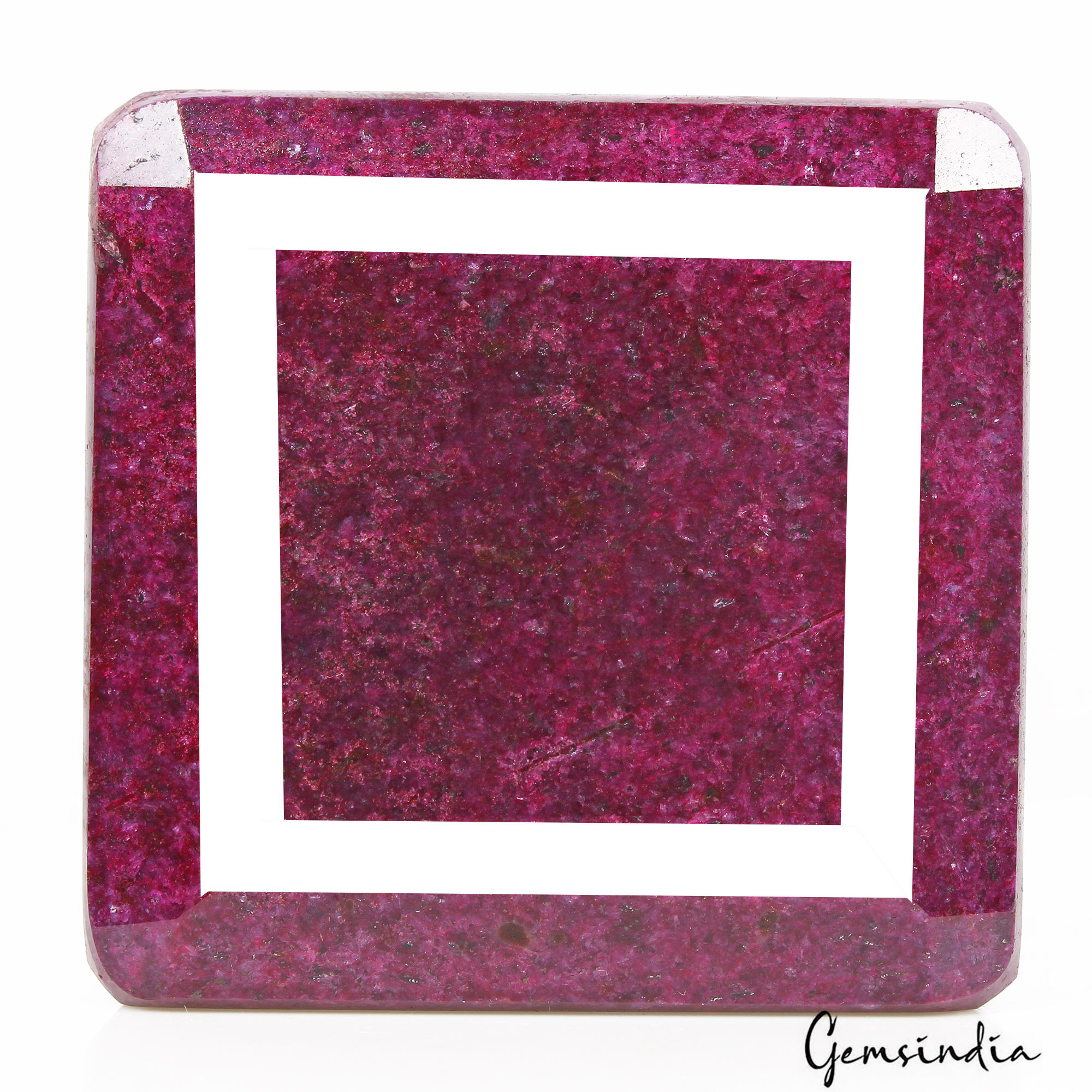 1230 Cts Natural African Pink Red Ruby Octagon Cut Earth mined Huge Loose Gem