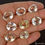 Thumbnail: 100 Cts/8 Pcs Natural Untreated Lemon Quartz Citrine Oval Loose Gems For Jewelry