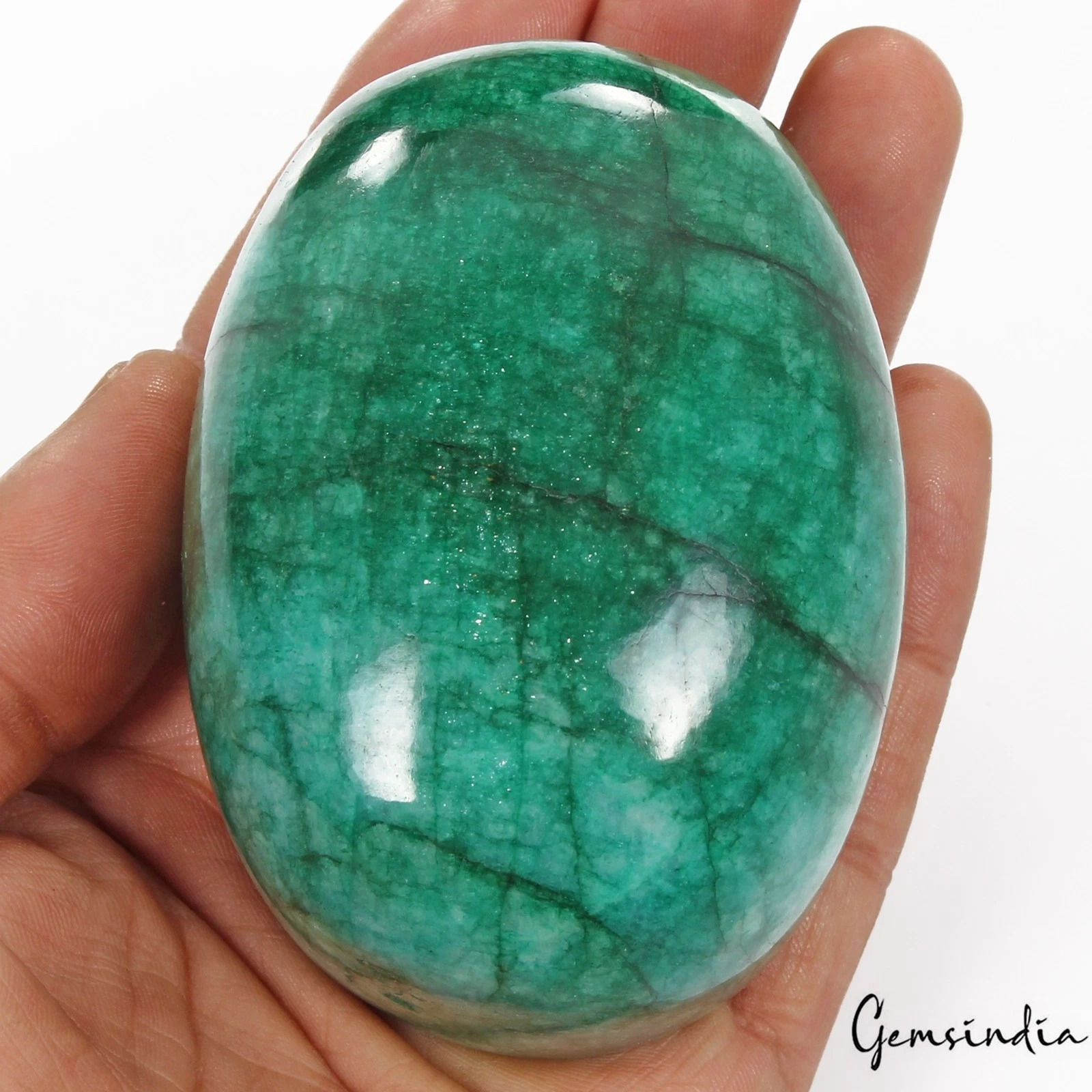 2150 Ct Natural Zambian Emerald Oval Cabochon Earth Mined Huge Size Loose Gems
