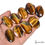 Thumbnail: 450 Cts/9 Pcs Natural Untreated Blue Pietersite Tiger Eye Oval Cab Loose Gems