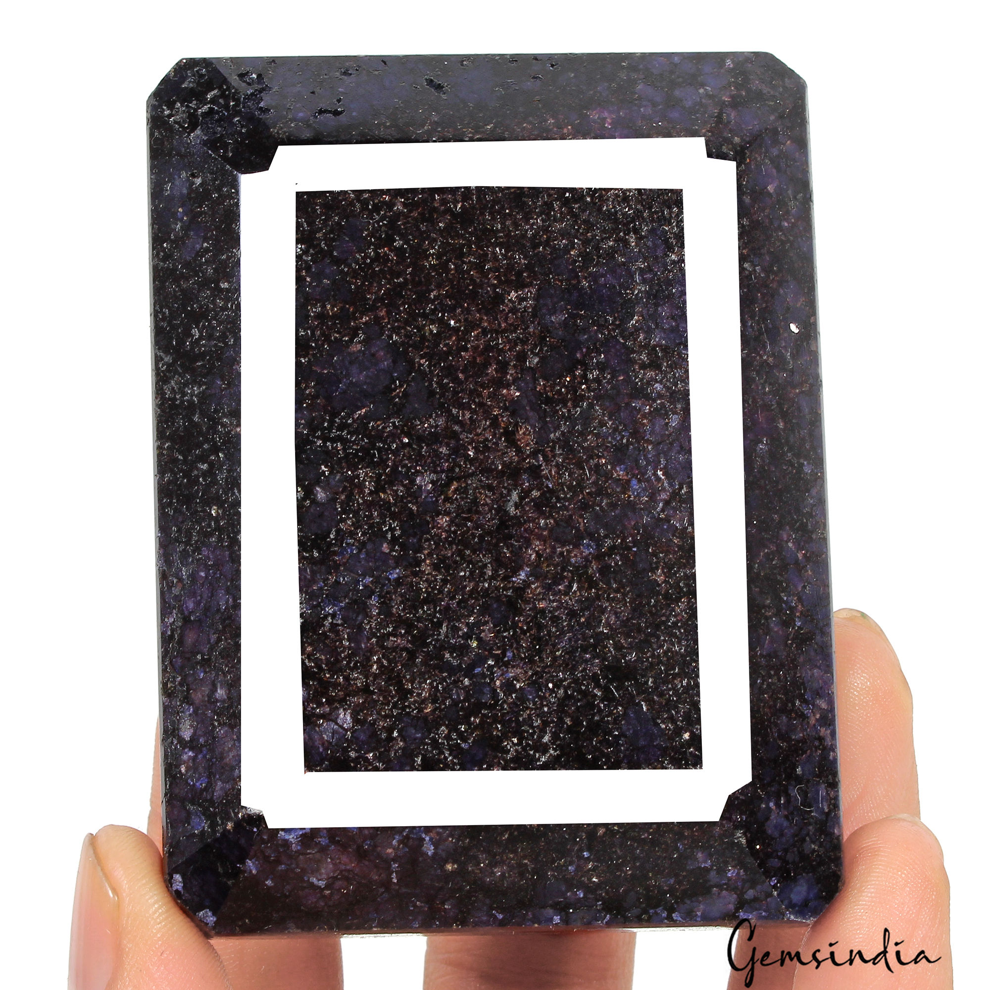 Large 2300 Ct Natural Blue Octagon Cut Sapphire Faceted Earth Mined Loose Gems