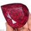 Thumbnail: 1800 Cts Natural African Eye Catching Red Ruby Pear Faceted Loose Huge Size Gem