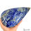 Thumbnail: 2.6 kilo Natural Blue Sodalite Pear Earth-Mined Top Quality Untreated Gemstone