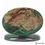 Thumbnail: 174.80 Cts Natural Untreated Dark Green Malachite Oval Cab Loose Gem For Pendant