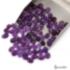 400 Ct Natural Untreated Blue Amethyst Oval Cab Loose Wholesale Gem Lot 77 Pc