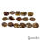 Thumbnail: 16 Pcs Natural Untreated Brown Sapphire Mixed Cut 11mm-16mm Loose Ring Size Gems