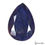 Thumbnail: Certified 365 Cts Natural African Dark Blue Sapphire Pear Faceted Cut Loose Gem