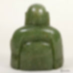 Miniatura: 1430Ct Natural Untreated Aventurine Laughing Buddha Sculpture Hand Carved Gem 3"