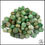 Thumbnail: 1000 Ct Natural Green Emerald Pumpkin Carving Drilled Loose Beads Lot 65 Pcs