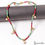 Thumbnail: 179.50Ct Natural Red Ruby Green Emerald Freshwater Pearl Gem Beaded Necklace 20"