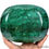 Thumbnail: Large Natural Green Emerald 5.5 kilo Oval Cut Faceted Earth Mined Huge Gemstone