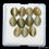 Miniaturbild: 48.00 Cts Natural Chrysoberyl Green Cats Eye Oval Cabochon Loose Gemstones~11 Pc
