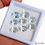 サムネイル： Certified 14.60 Cts/8 Pcs Natural Untreated Blue Aquamarine Oval Cut Loose Gems