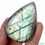 Thumbnail: Certified 150 Ct Natural Untreated Blue Shine Labradorite Pear Gem For Pendant