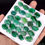 Miniatura: 261.40 Cts/28 Pcs Natural Brazilian Green Emerald Oval Cut 12mm-16mm Loose Gems