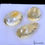 Thumbnail: 45.30 Ct Natural Unheated Brazilian Yellow Citrine Mix Cut Loose Gems Lot~3 Pcs