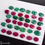 Miniatura: 430 Ct/36 Pcs Natural Red Beryl/Green Emerald Oval Cut Loose Jewelry Gemstones