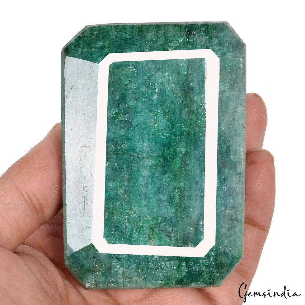 2020 Cts Natural Brazilian Green Emerald Octagon Cut Earth Mined Loose Huge Gems