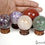 Thumbnail: 2740 Ct/5 Pcs Natural Multi Color Crystal Healing Mineral Sphere Multi Huge Gems
