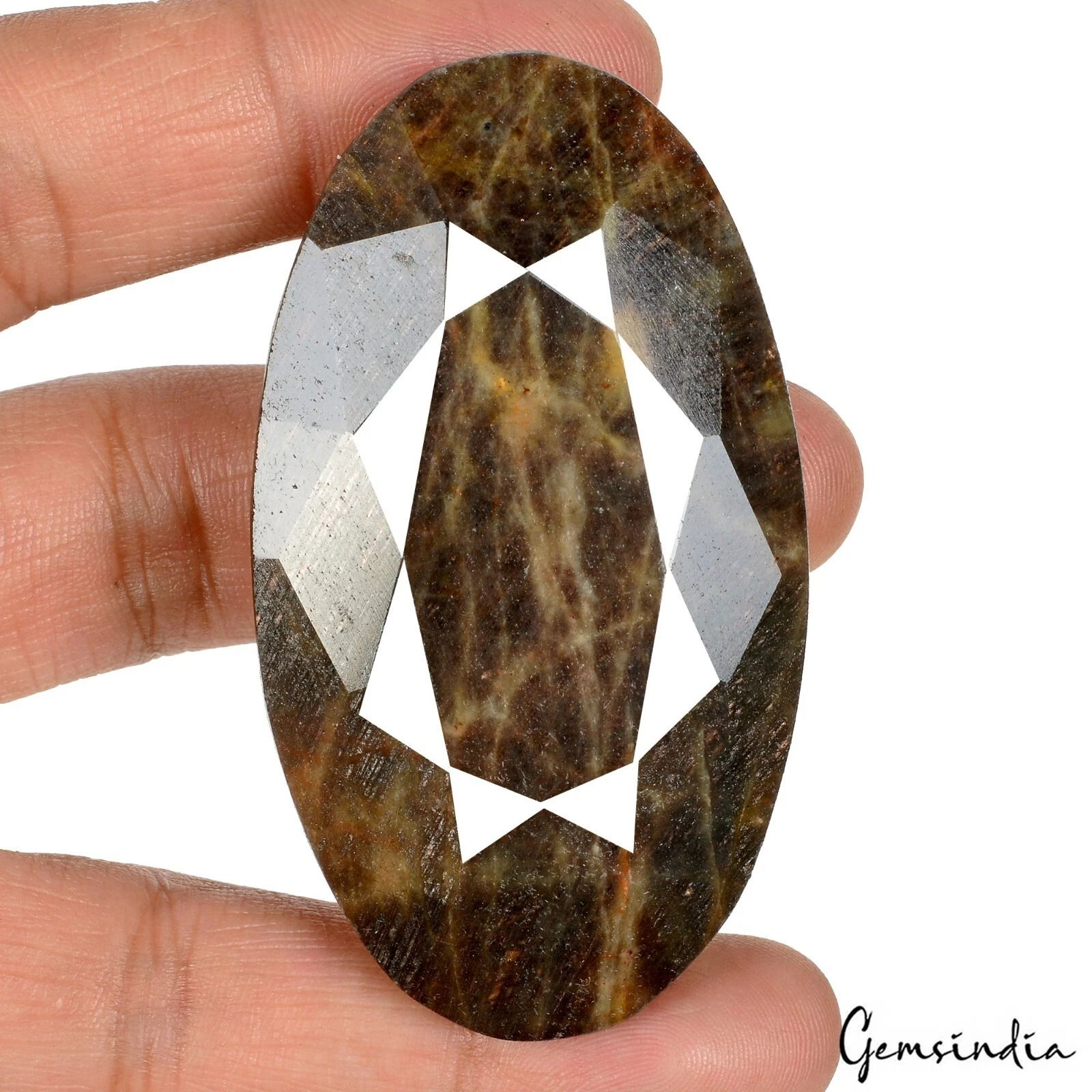 500 Cts Natural Untreated Black Brown Sapphire Oval Cut Rare Huge Loose Gemstone