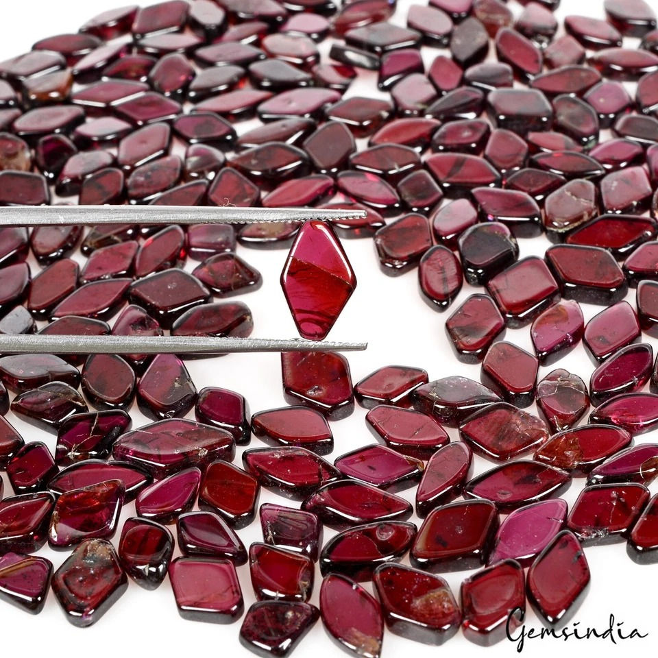 Thumbnail: 300 Ct Natural Rhodolite Garnet Mini Chips Polished Wholesale Gems Lot 212 Pcs