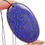 Thumbnail: 99.40 Ct Natural Blue Lapis Lazuli Oval Cabochon Side Drilled Briolette Gemstone