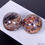 Thumbnail: 3240 Cts/2 Pcs Natural Amethyst Crystal Healing Mineral Huge Gems Spheres/Balls
