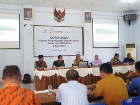 EMCL Gandeng Ademos Kembangkan BUMDesMart di Desa Gayam
