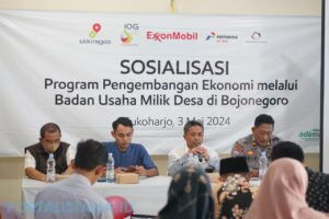 Bersama EMCL, Ademos Gelar Sosialisasi Program Pengembangan Ekonomi diDesa Sukoharjo