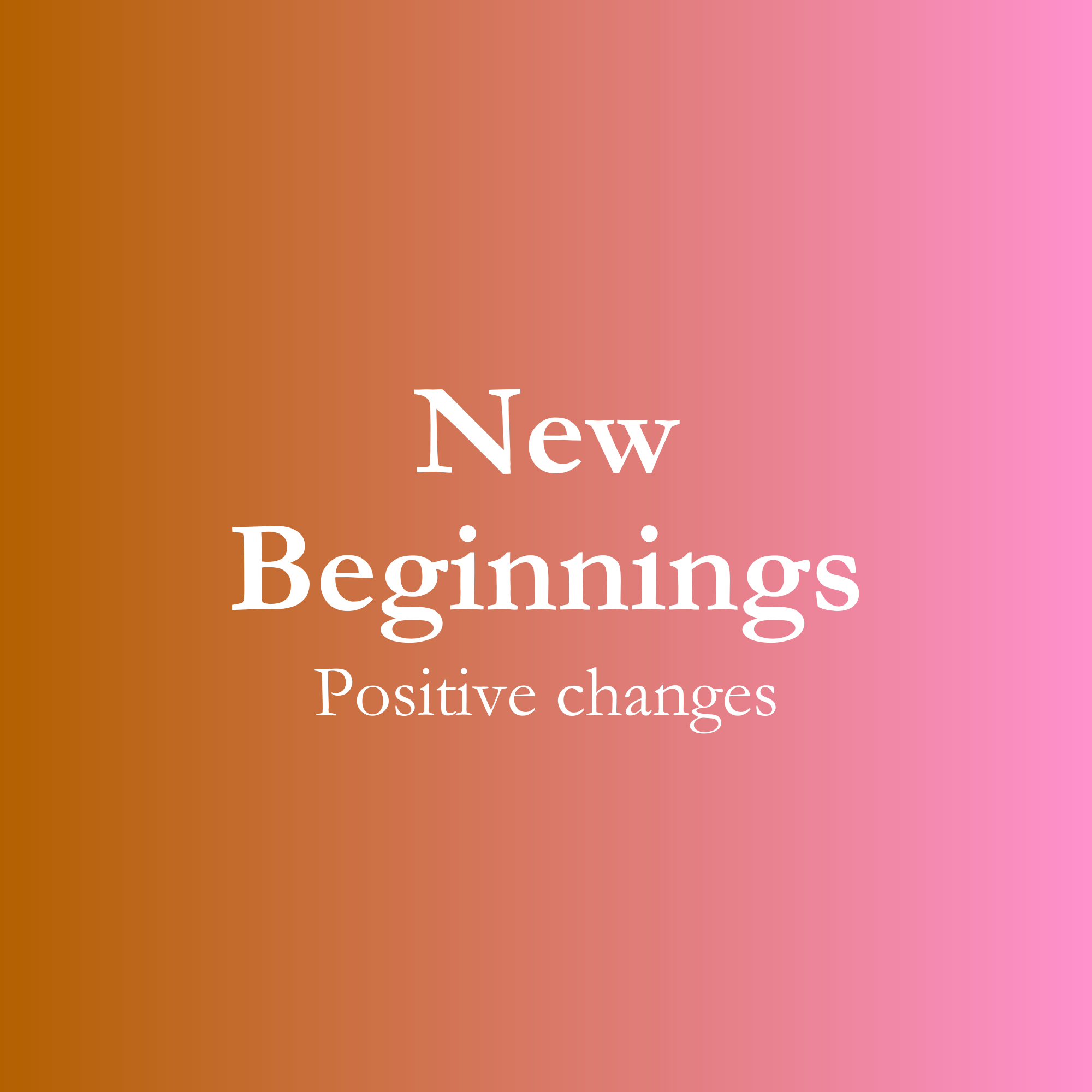 New Beginnings Blend
