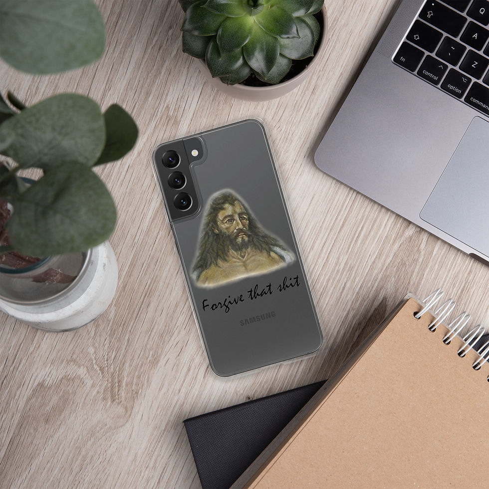 Thumbnail: Forgive That Shit Jesus Clear Case for Samsung®